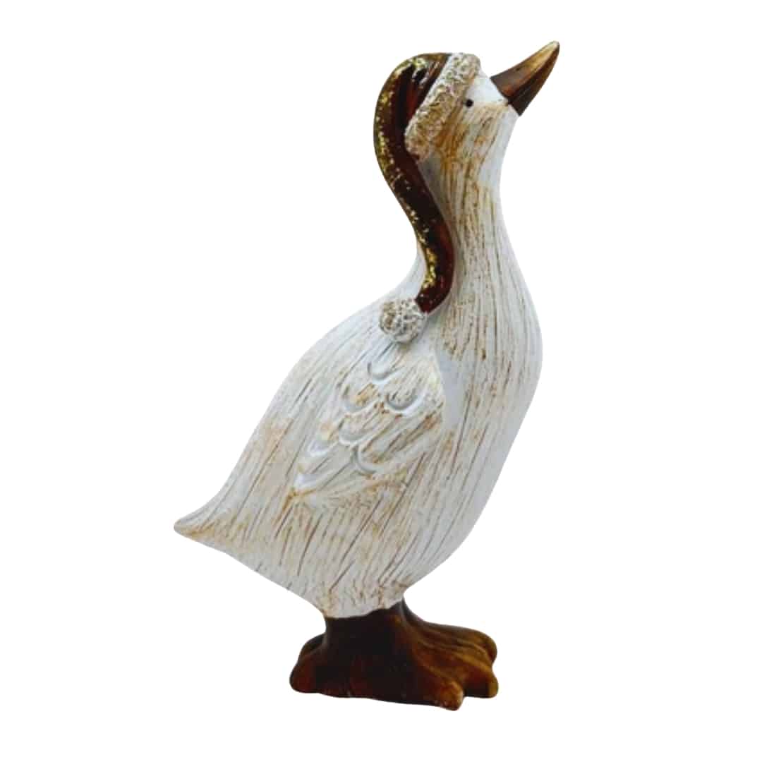 Duck with Christmas Hat