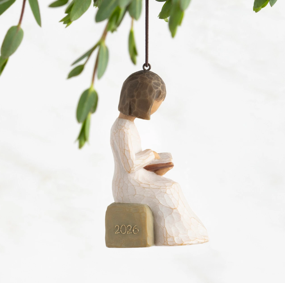 Willow Tree Hanging Ornament "2026"