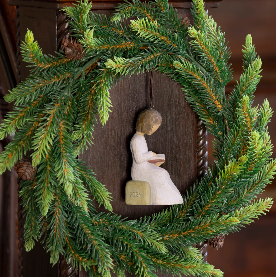 Willow Tree Hanging Ornament "2026"