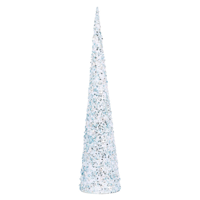 Paper Glitter Cone Tree - 3 colours