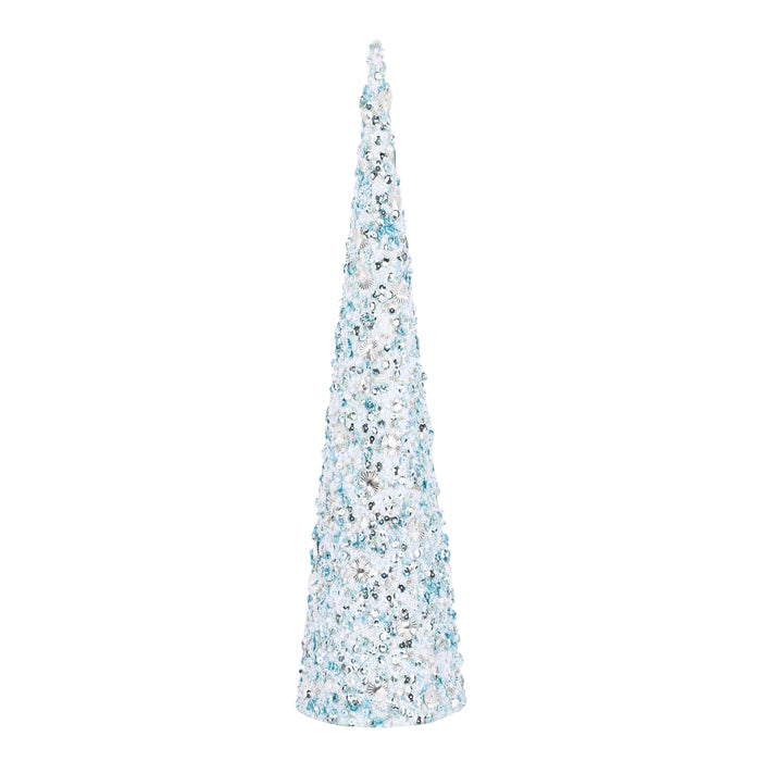 Paper Glitter Cone Tree - 3 colours