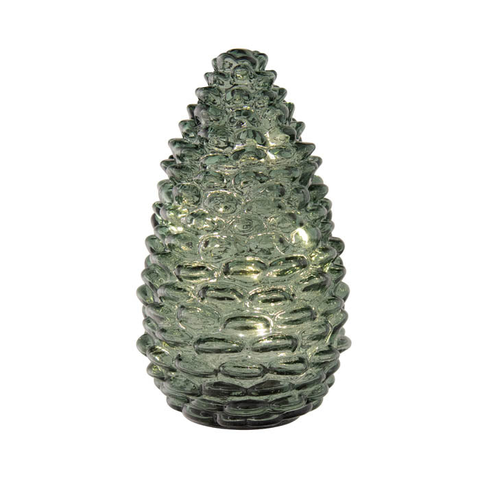 Glass LED Green Cone