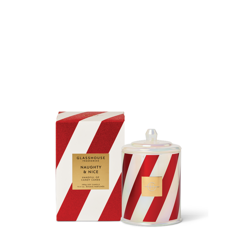 Glasshouse 380gm Candle Christmas 2025 - Naughty & Nice