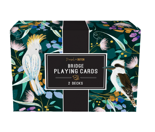 Bridge Playing Cards - Australiana Birds