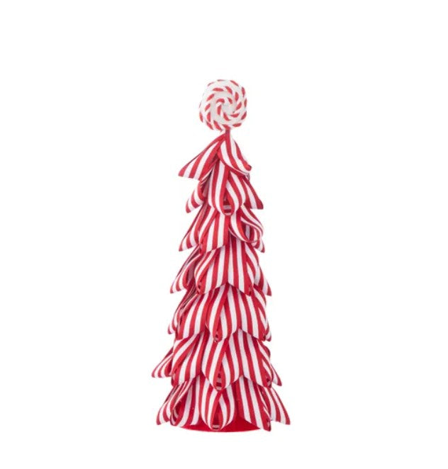 Red & White Candy Cane Tree - Medium