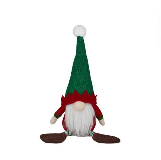 Red & Green Dangle Legs Santa