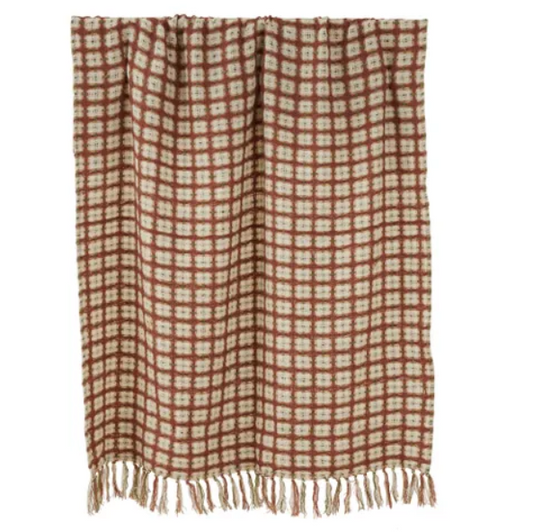 Elouise Wool Blend Throw