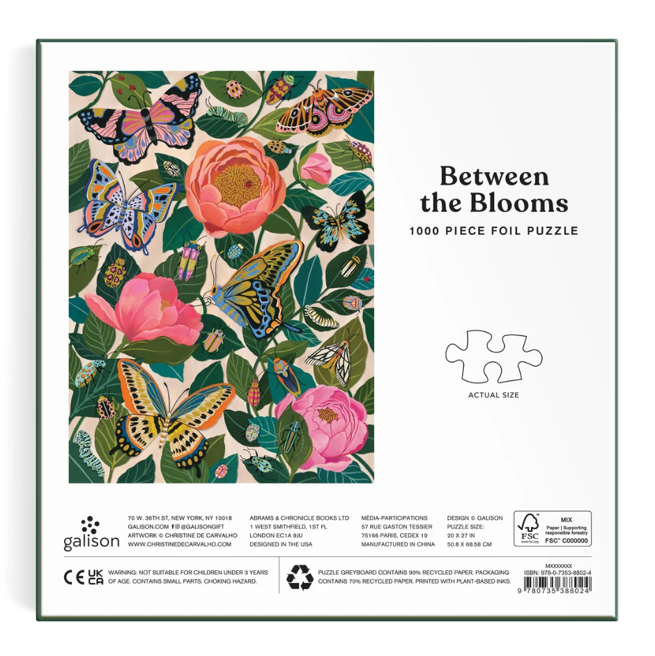 "Between the Blooms" 1000 Piece Puzzle