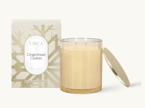 Circa Christmas Gingerbread Cookies Candle