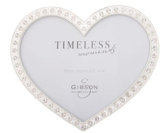 Diamond Heart Frame 5x4