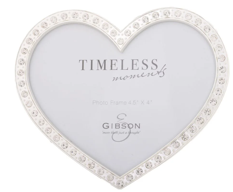 Diamond Heart Frame 5x4