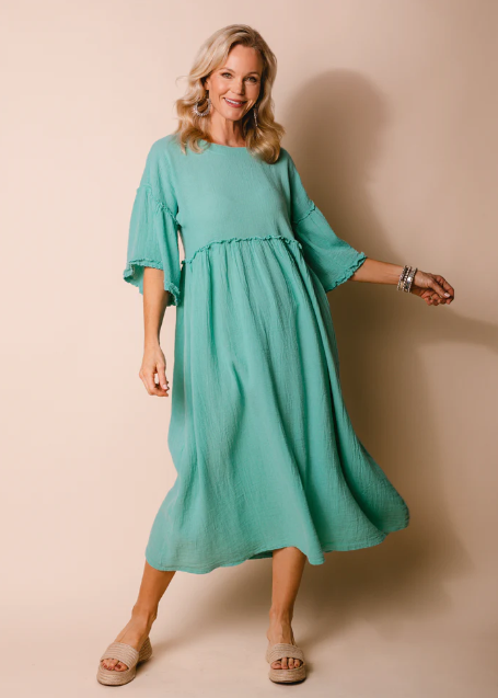 Hira Linen Blend Dress - 3 Colours