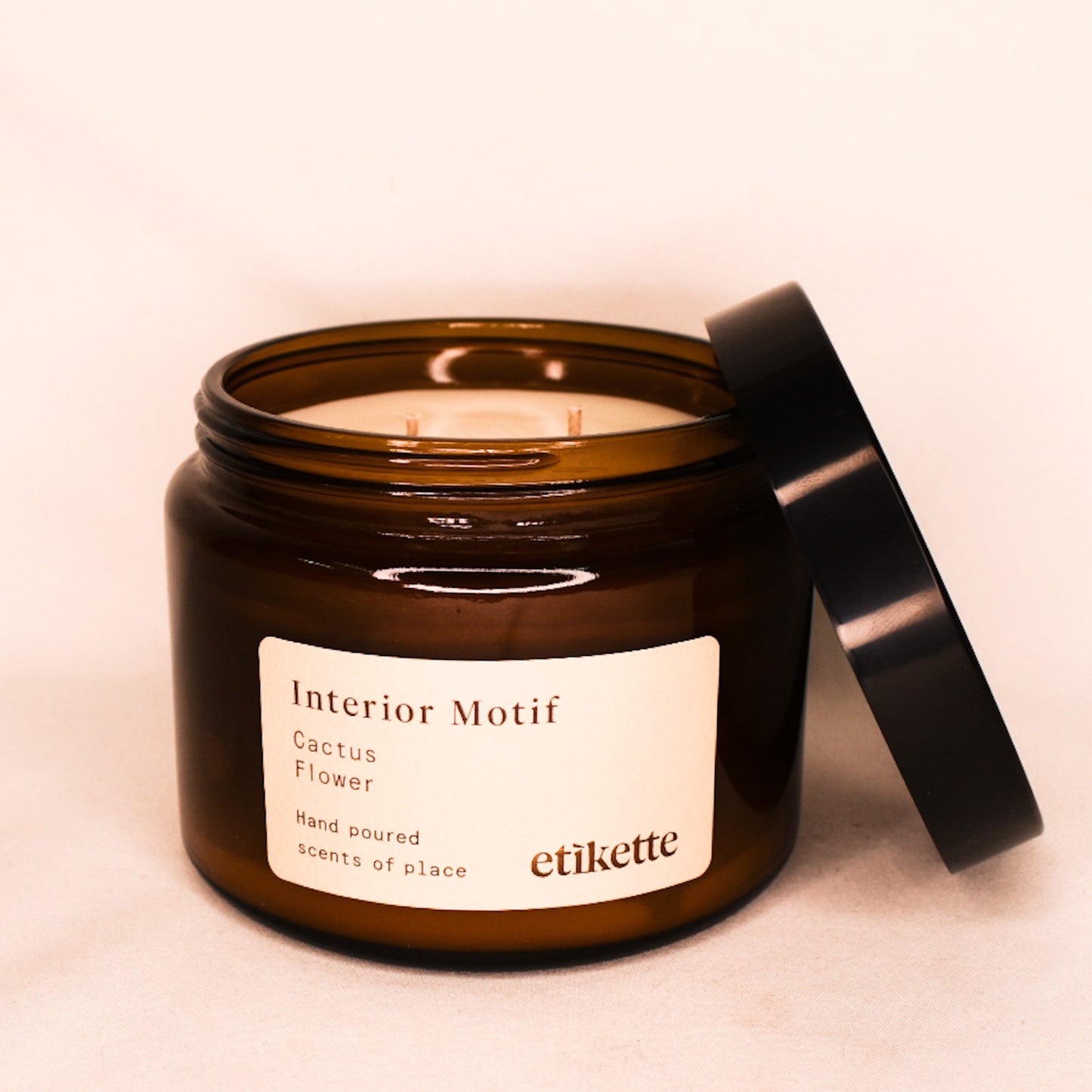 Etikette Interior Motif Candle - 2 Sizes