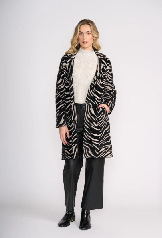 Lash Queen Coat -Zebra