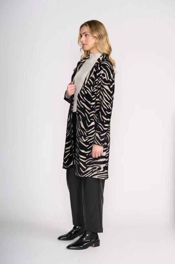 Lash Queen Coat -Zebra