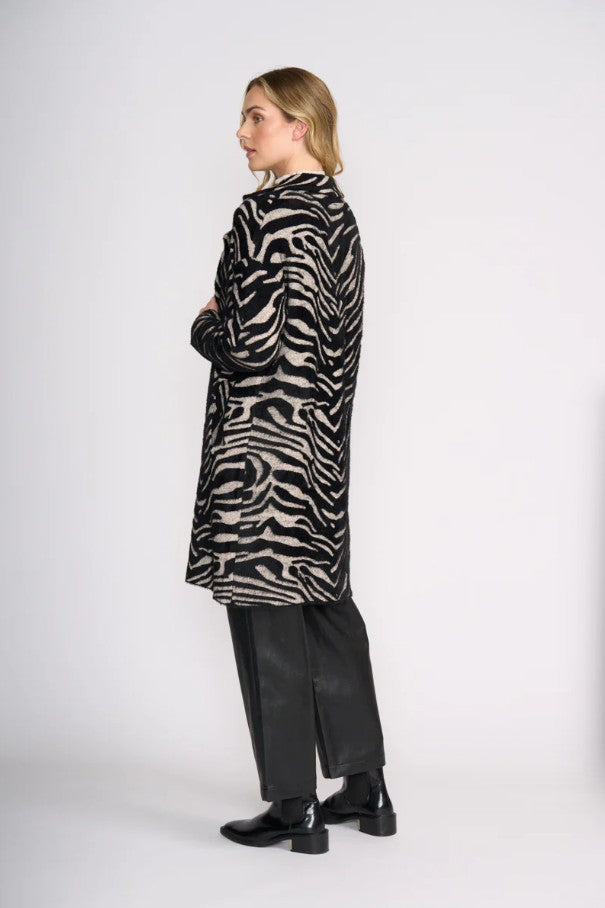 Lash Queen Coat -Zebra