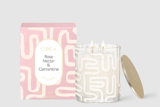 Circa 350gm Mother's Day Candle - Rose Nectar & Clementine