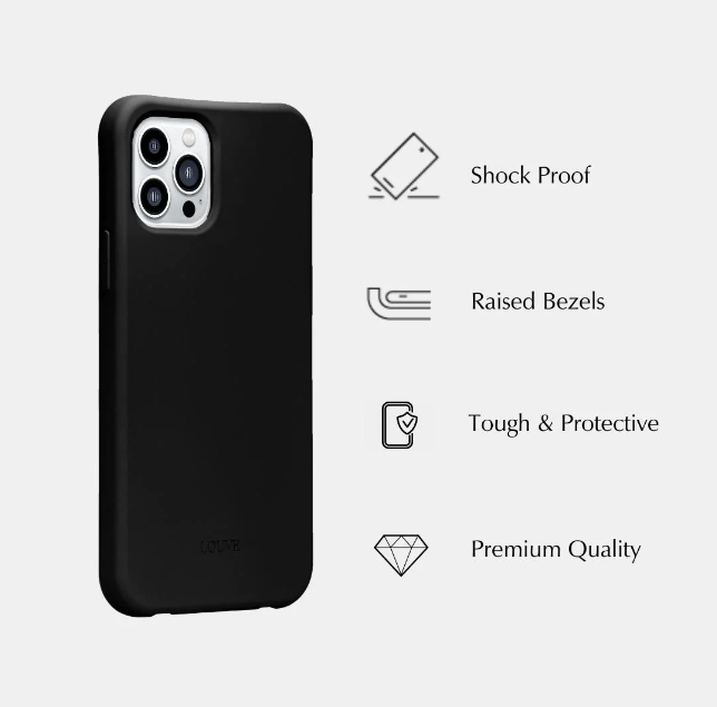 Le Cafe Noir Black Crossbody Phone Case - iPhone XS Max