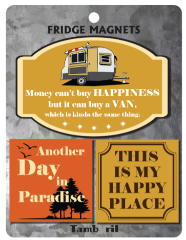 Fridge Magnet Sets - 6 Styles