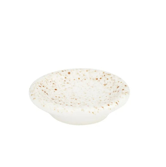 Massimo Ceramic Dish Small Ivory/Brown