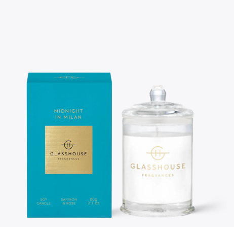 Glasshouse Midnight in Milan 60g Candle