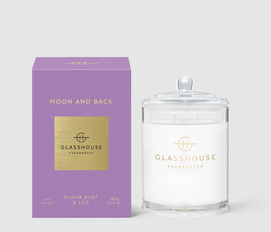 Glasshouse "Moon & Back" Candle 380gm