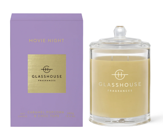 Glasshouse "Movie Night" Soy Candle