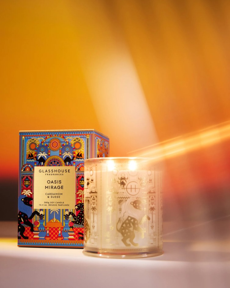 Glasshouse Oasis Mirage Candle
