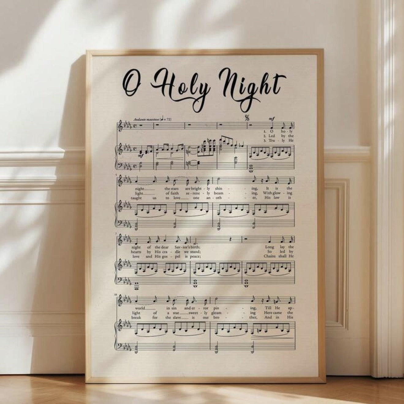 Oh Holy Night Wall Art