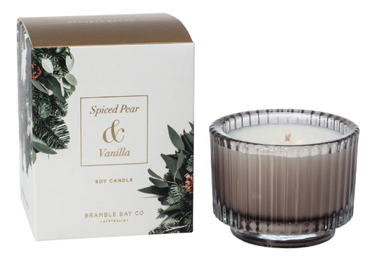 Bramble Bay Spiced Pear & Vanilla Christmas Candle