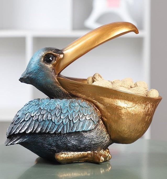 Percy Pelican Bowl - Blue