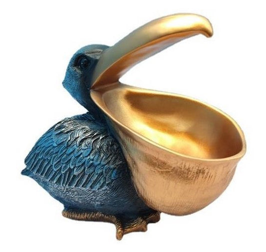 Percy Pelican Bowl - Blue