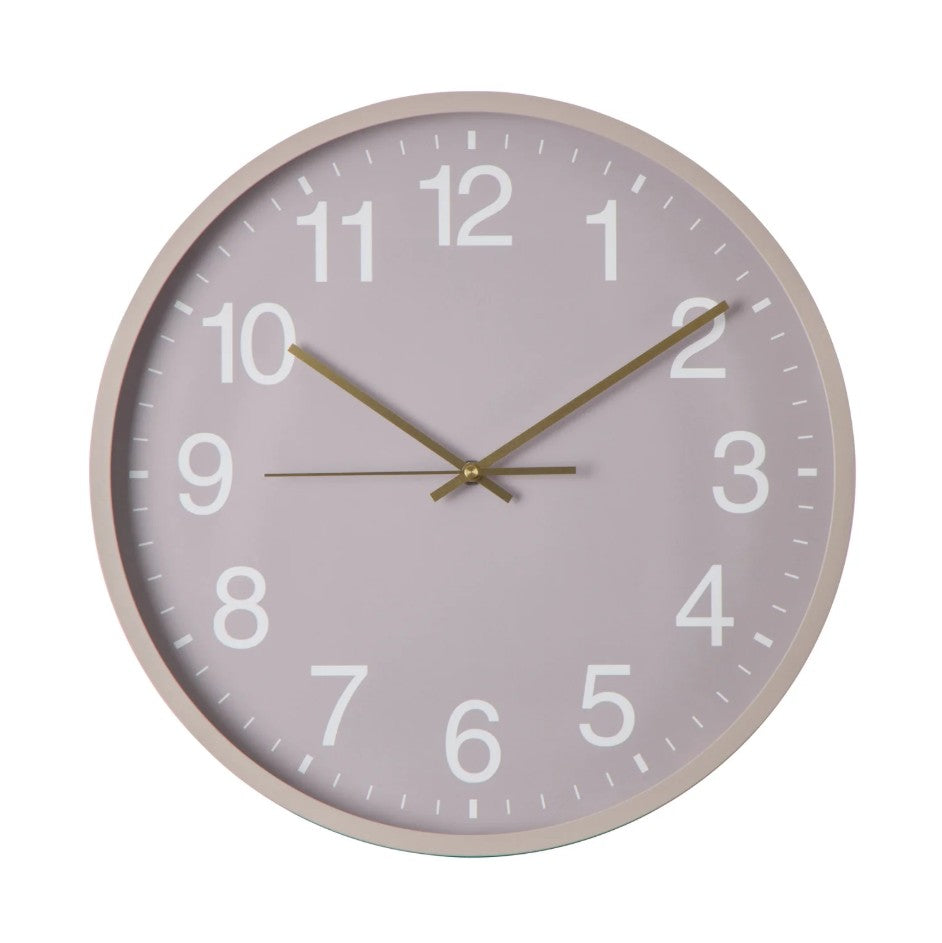 Hudson Wall Clock Pink