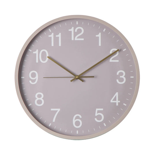 Hudson Wall Clock Pink
