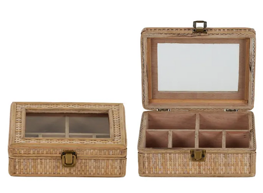 Rayna Rattan Jewellery Box