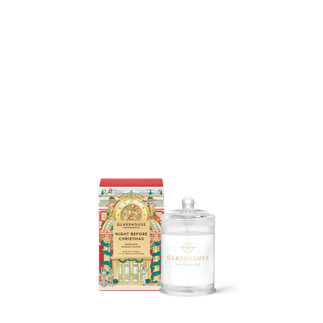 Glasshouse 60gm Candle Christmas 2025 - Night Before Christmas