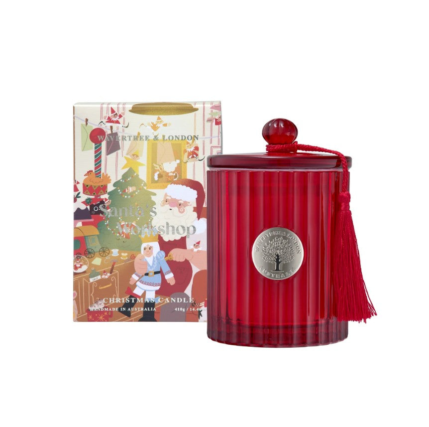 Wavertree Santa's Workshop Candle 410gm