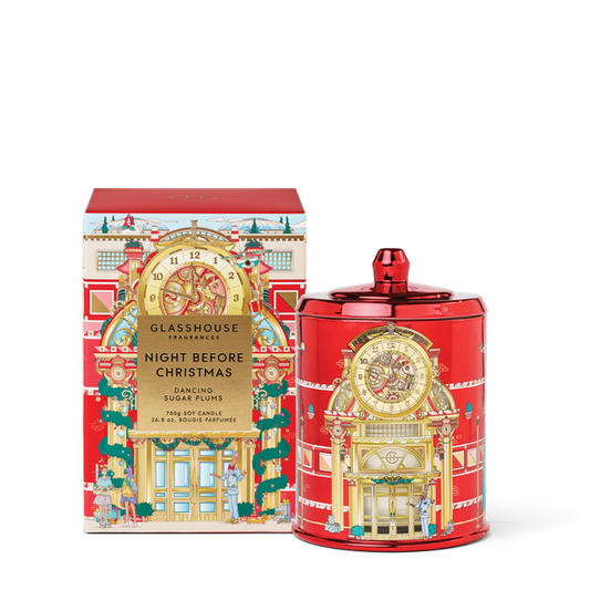 Glasshouse 760 gm Candle - Night Before Christmas