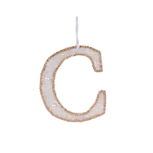 Sparkling Letter C