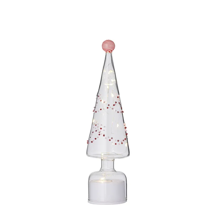Specked Turning LED Christmas Tree
