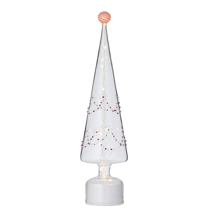 Specked Turning LED Christmas Tree