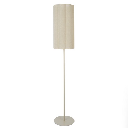 Talstone Linen Floor Lamp - Beige