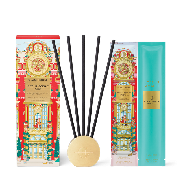 Glasshoouse Scent Scene Duo - Night Before Christmas & Lost in Amalfi