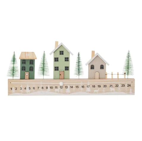 Modern Village Scene