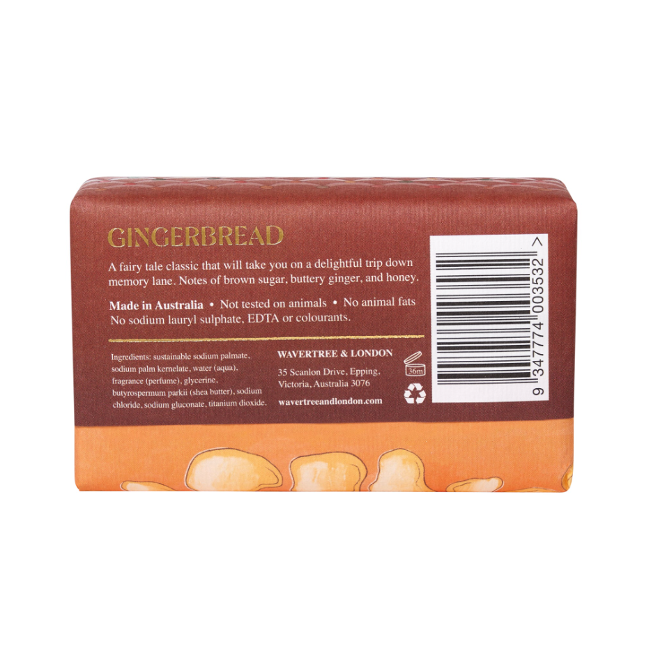 Wavertree & London - Gingerbread Soap Bar
