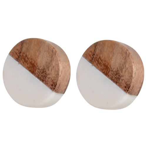 DWBH - Stone & Wood Doorknob