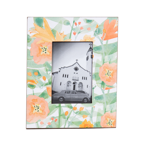 DWBH - Yellow Poppies Photo Frame