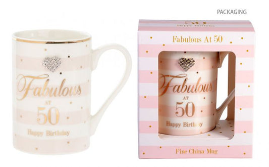 Fabulous at 50 Mug