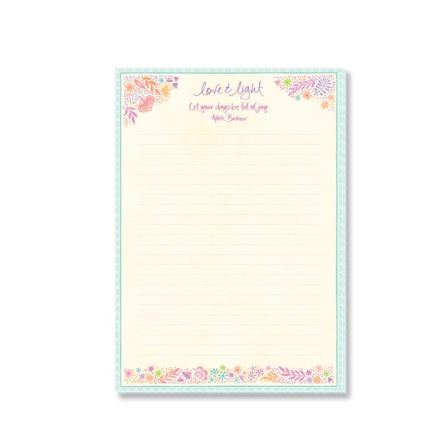 Intrinsic - A5 Lined Notepad - Love & Light