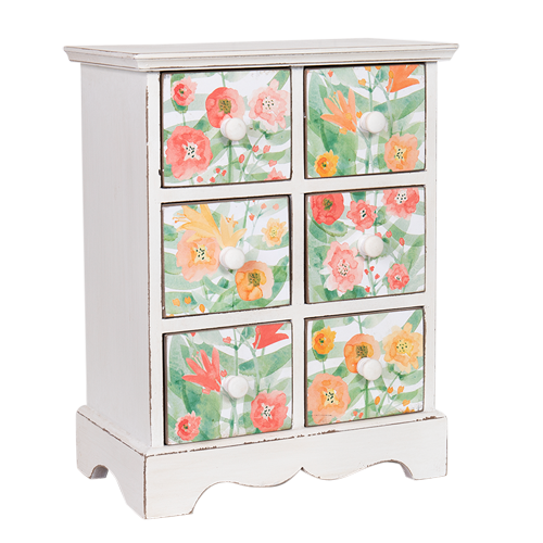 DWBH - Poppies 6 Drawer Unit